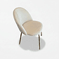 Silla Nordland Velvet Beige - Miniatura 1