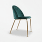 Silla Nordland Velvet Green - Miniatura 1