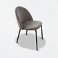 Silla Nordland Velvet Grafito - Miniatura 5