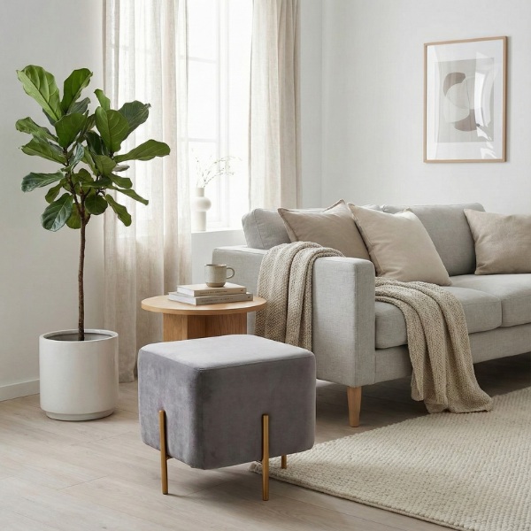 Formas de Usar un Pouf en tu Hogar