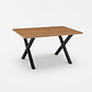 Mesa Industrial Cross 140x90cm - Miniatura 1