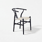 Silla Wishbone Black Estilo Escandinavo - Miniatura 1