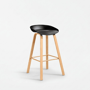 Taburete Black Estilo Escandinavo