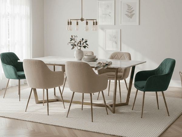 ¿En qué se diferencia un sitial de una silla de comedor?
