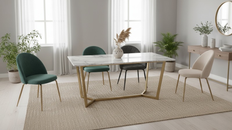 ¿Cómo mezclar sillas nórdicas de diferentes colores y estilos en un mismo espacio?