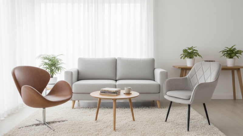 ¿Qué características definen a un sitial de estilo nórdico?