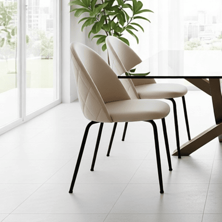 Silla Ecocuero Nordland Beige 3