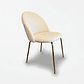 Silla Nordland Velvet Beige - Miniatura 1
