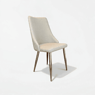 Silla Skadi Tela Beige