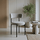 Silla Voss Velvet Gris - Miniatura 4