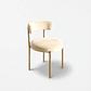 Silla Voss Velvet Beige - Miniatura 1