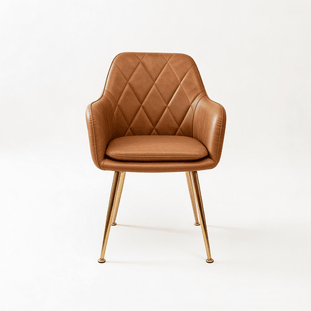 Sitial Oslo Ecocuero Camel 2