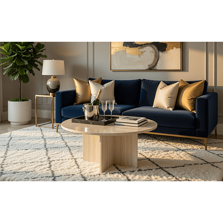 Mesa de Centro Aska Mármol 2