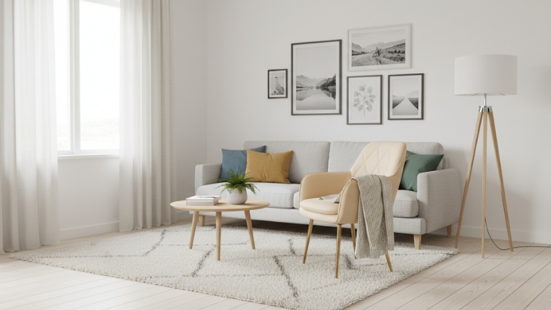 Integra un sitial nórdico en tu living moderno | Guía práctica