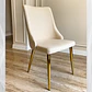 Silla Skadi Velvet Beige  - Miniatura 3
