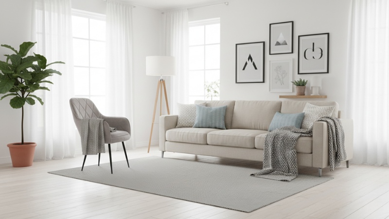 ¿Cómo ubicar un sitial en un living pequeño sin sacrificar espacio?