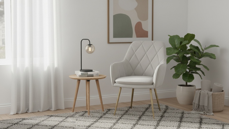 Cómo usar un sitial en el dormitorio para crear un rincón de descanso