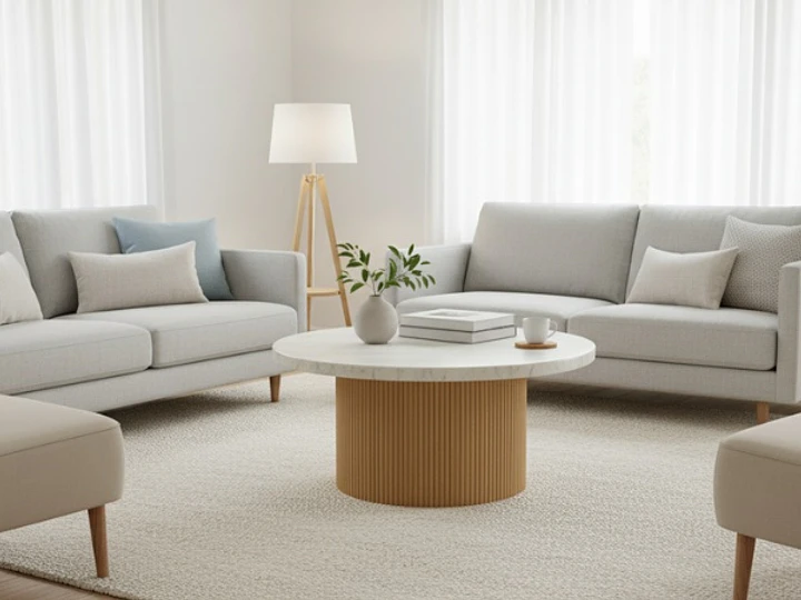 ¿Cómo medir bien el tamaño de una mesa de centro según tu sofá?