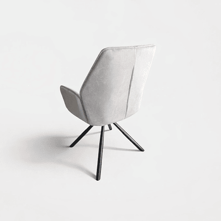 Sitial Svala Velvet Gris 2