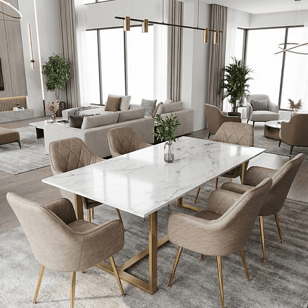 Sitial Oslo Ecocuero Silver 2