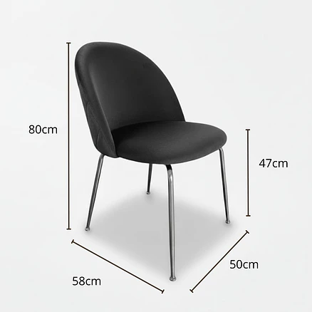 Silla Nordland Ecocuero Marfil 7