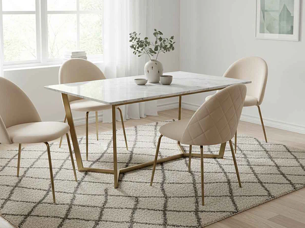 Ecocuero vs. Tela: ¿Cuál es el Mejor Tapizado para tus Sillas de Ecocuero para Comedor Nórdico?