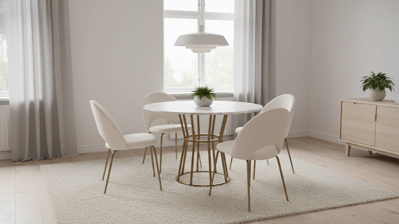 Cómo Integrar una Mesa de Mármol en un Ambiente Minimalista