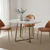 Terciopelo, velvet o ecocuero: ¿qué tapizado elegir para tus sillas de comedor nórdicas?