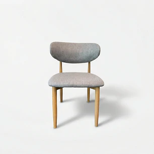 Silla Ebbe Tela Gris