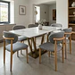 Silla Ebbe Tela Gris - Miniatura 4