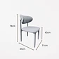 Silla Ebbe Tela Gris - Miniatura 5