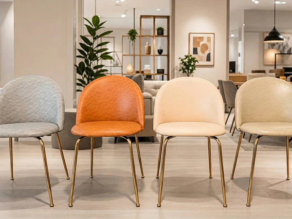 Sillas de Comedor Tapizadas: Terciopelo o Ecocuero, ¿Cuál Elegir?