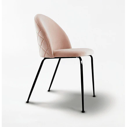 Silla Nordland Velvet Palo Rosa 4