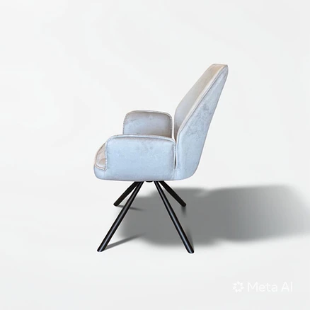 Sitial Svala Velvet Gris 2