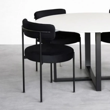 Silla Voss Velvet Negro | PREVENTA  5
