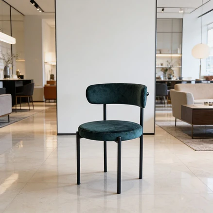 Silla Voss Velvet Verde | PREVENTA 4