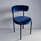 Silla Voss Velvet Azul | PREVENTA - Miniatura 2
