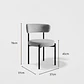 Silla Voss Velvet Azul | PREVENTA - Miniatura 5