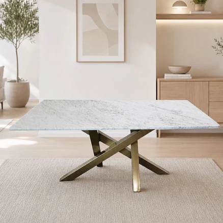 Mesa Comedor Odin Mármol Carrara  3