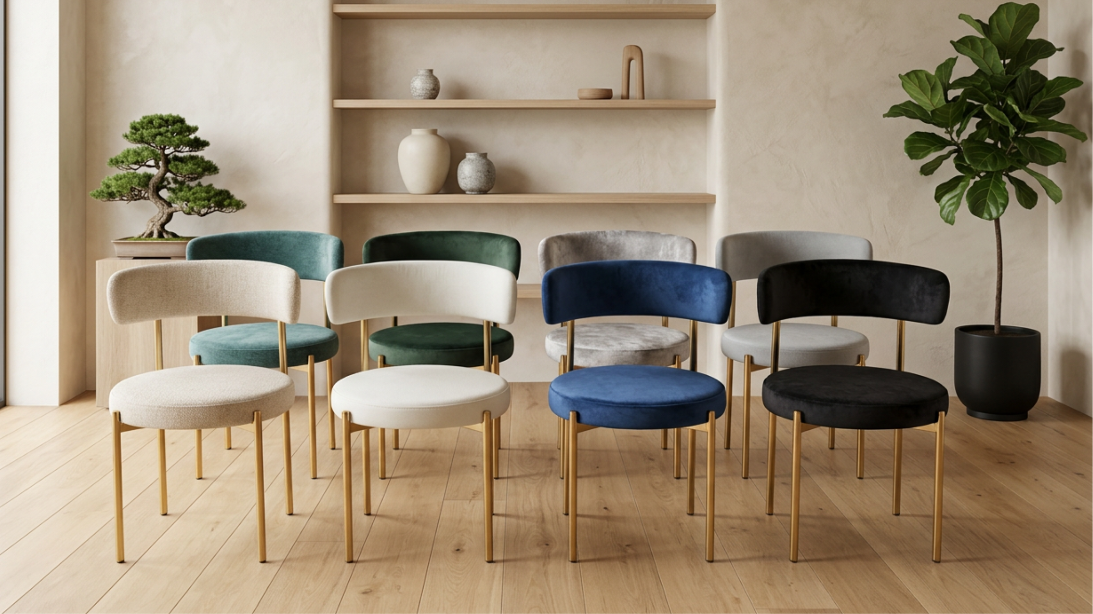 Silla de Terciopelo para Comedor y Sitial Ecocuero: Nueva Preventa Nordeco