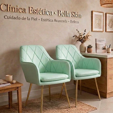 Sitial Oslo Ecocuero Menta 2