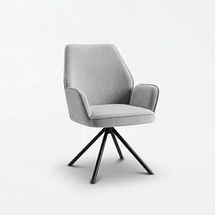 Sitial Svala Velvet Gris