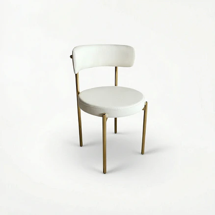 Silla Voss Tela Beige  1
