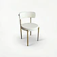 Silla Voss Tela Beige  - Miniatura 1