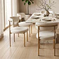 Silla Voss Tela Beige  - Miniatura 4