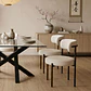 Silla Voss Tela Beige  - Miniatura 3