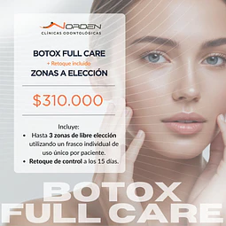 Botox Full Care – Zonas a elección + retoque incluido