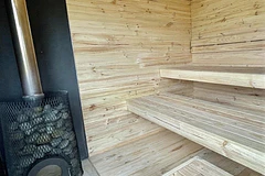 Sauna finlandés para crear tu spa en casa