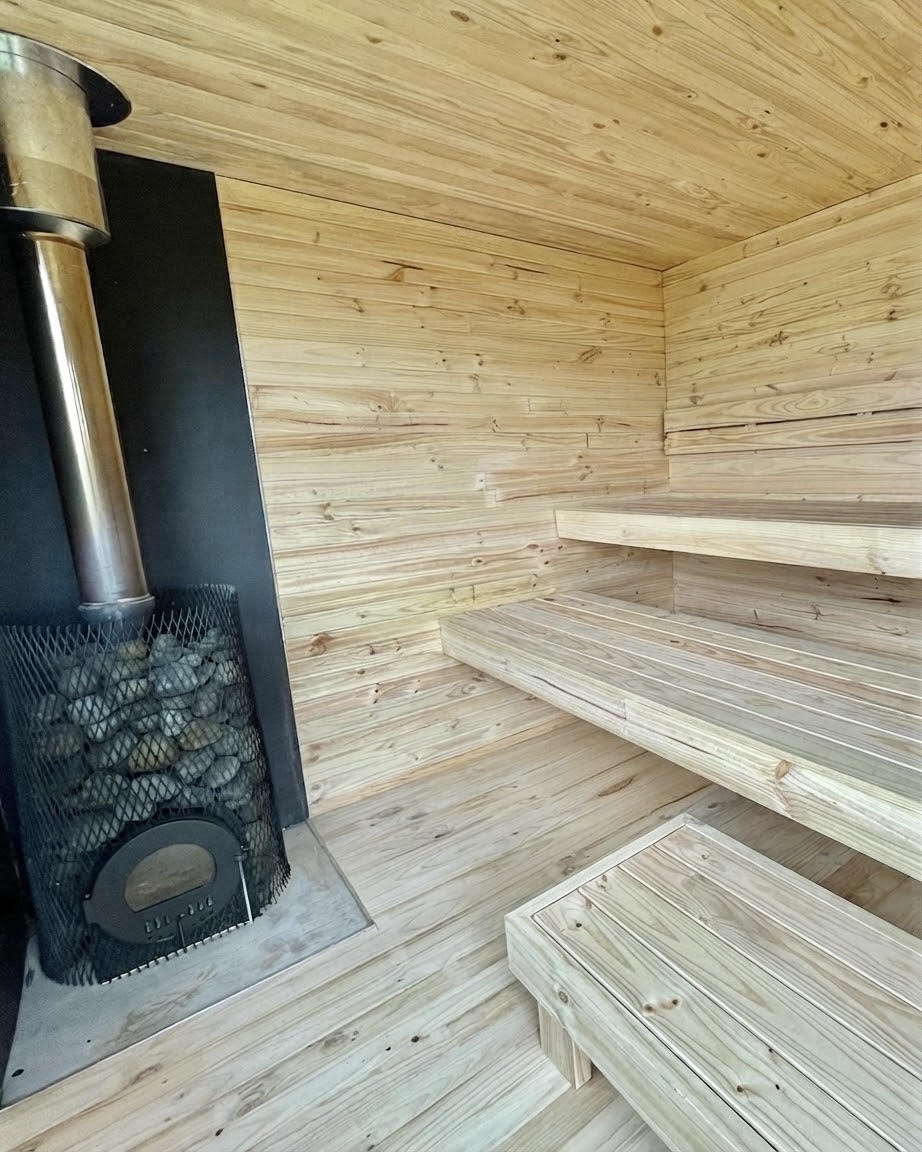 Sauna finlandés para crear tu spa en casa