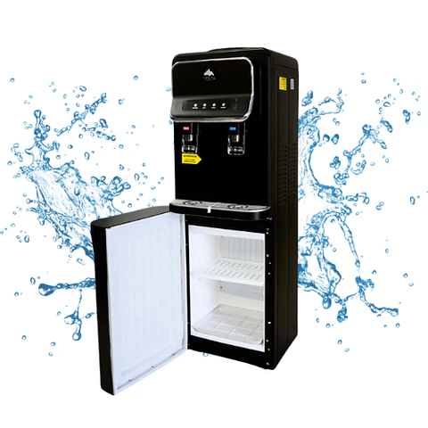 Dispensador Eléctrico Pedestal Compresor + Frigobar
